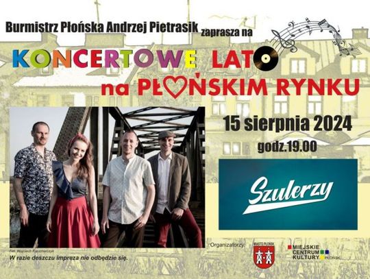 Szulerzy na Płońskim Rynku - Koncertowe Lato 2024