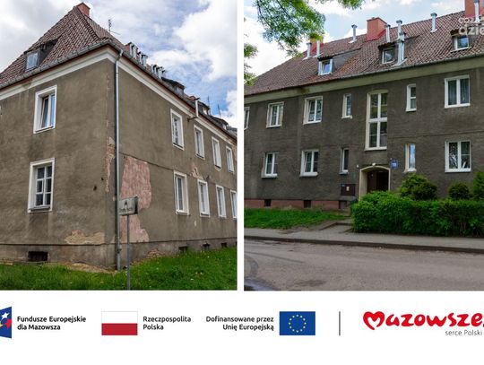 Termomodernizacja zabytkowych budynków na osiedlu Bloki – prawie 5 mln zł z Funduszy Europejskich dla Ciechanowa