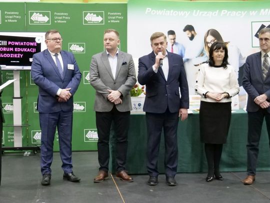 Tłumy młodzieży na forum edukacji w Mławie