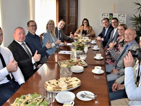 To było już trzecie "Śniadanie z Mistrzami Sportu" w Starostwie Powiatowym w Płońsku