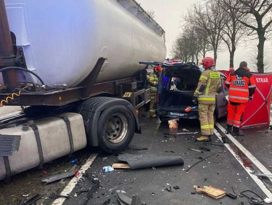 Tragiczny wypadek na trasie Ciechanów-Przasnysz