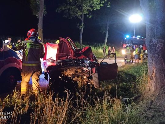 Tragiczny wypadek wydarzył się  między Wolą Pawłowską a Goryszami 