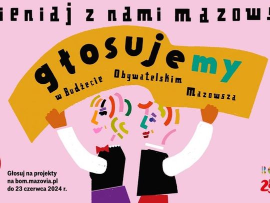 Trwa głosowanie w Budżecie Obywatelskim Mazowsza!