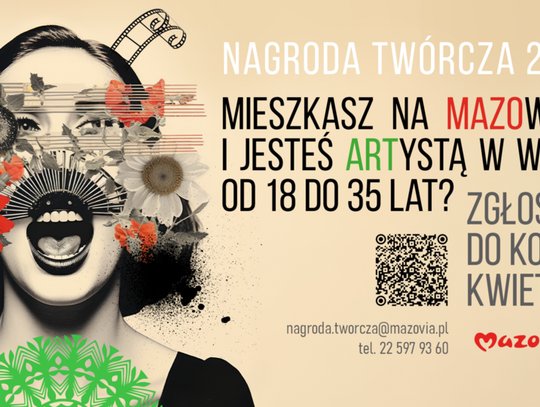 Trwa nabór do Nagrody Twórczej