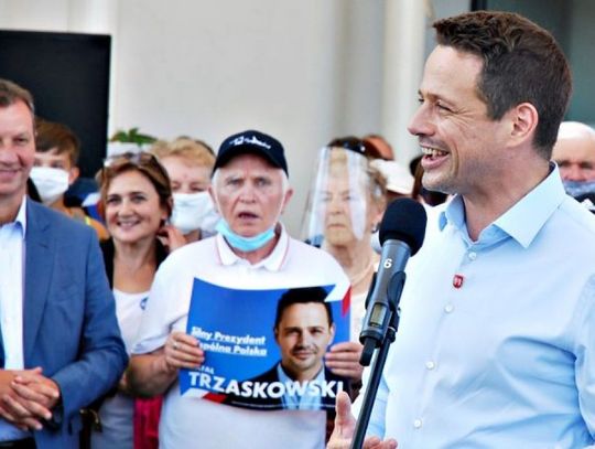 Trzaskowski w Płońsku: Nauczyciele bohaterami ostatnich miesięcy