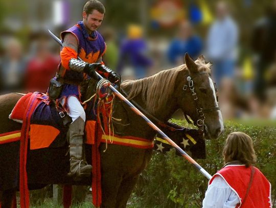 Turnieje rycerskie i warsztaty dawnych rzemiosł. XX Spotkania z Historią na ciechanowskim zamku