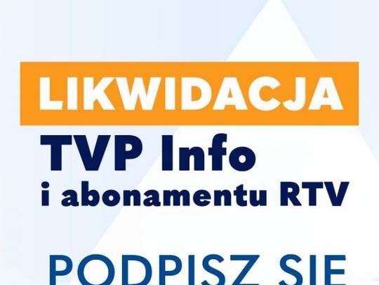TVP Info do likwidacji? Młodzi Demokraci zbierają podpisy pod petycją