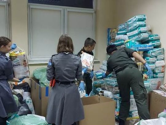 Uchodźcom na terenie Mławy teraz najbardziej potrzeba jedzenia i bielizny.