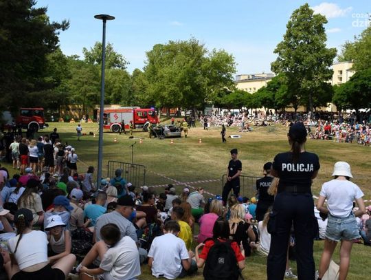 Uczniowie klas mundurowych z wizytą w Centrum Szkolenia Policji