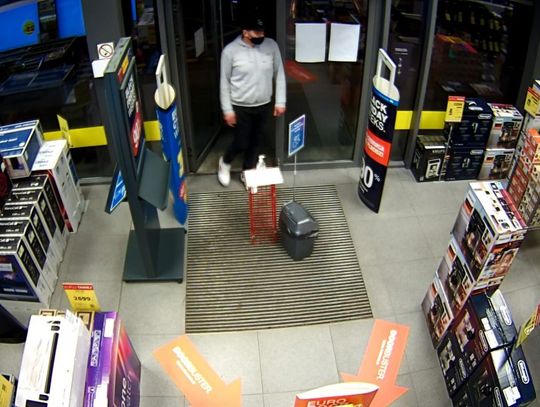Ukradł ekspres do kawy, szuka go policja