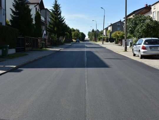 Ulica Kolbego częściowo wyremontowana