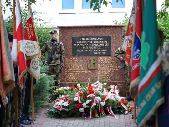 Upamiętnienie 79. rocznicy wybuchu powstania w Ciechanowie