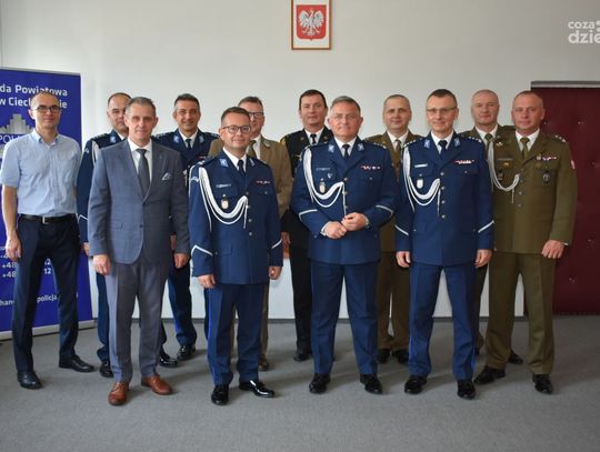 Uroczyste przekazanie obowiązków na stanowisku Komendanta Powiatowego Policji w Ciechanowie