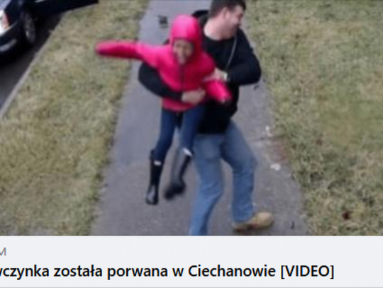 Uwaga na dramatyczny apel! Policja: Informacja o porwaniu jest nieprawdziwa