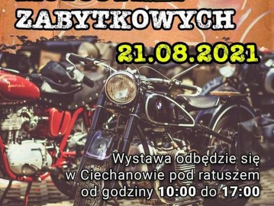 W Ciechanowie odbędzie się wystawa zabytkowych motocykli