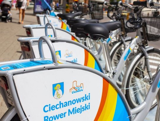 W Ciechanowie ruszył nowy sezon roweru miejskiego. Do dyspozycji mieszkańców prawie sto jednośladów