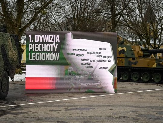 W Ciechanowie znajdzie się sztab 1 Dywizji Piechoty Legionów