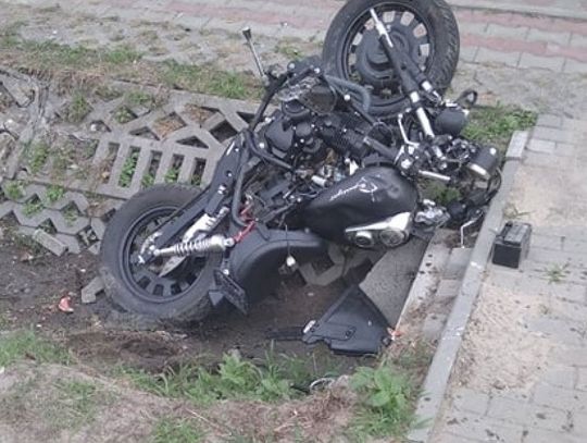 W Zdunowie zginął 35-letni motocyklista