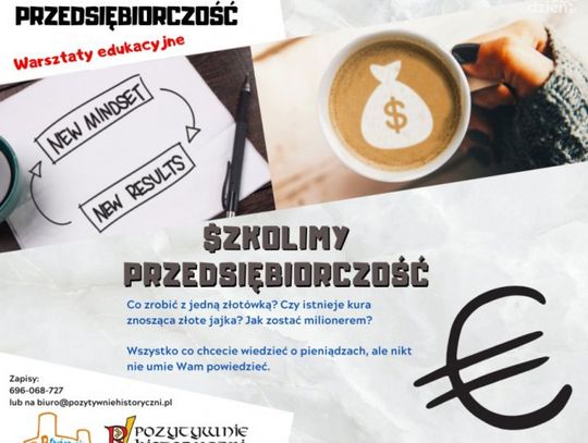 Warsztaty dla przedsiębiorczej młodzieży!