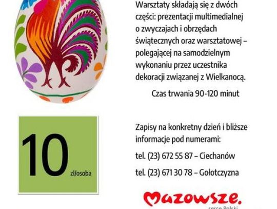 WARSZTATY WIELKANOCNE W MUZEUM 