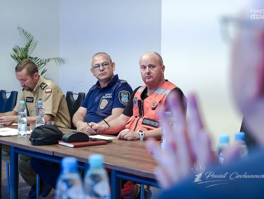 Ważne posiedzenie w ciechanowskim starostwie