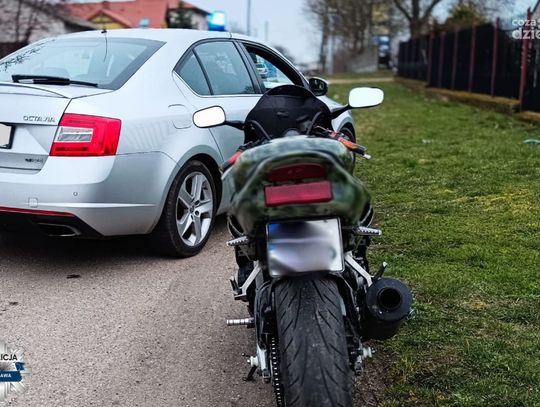 Wcześniejszy start sezonu motocyklowego: Policja ostrzega i przypomina o zasadach