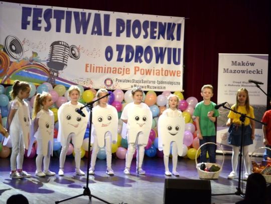 Wielki finał powiatowego festiwalu Piosenki o Zdrowiu w Makowie Mazowieckim
