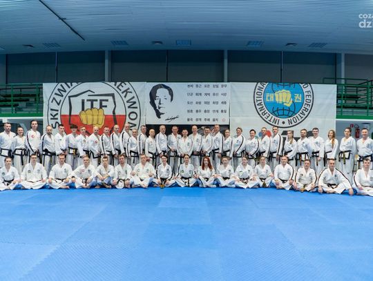 Wielki Mistrz Jerzy Jedut szkolił instruktorów Taekwon-Do w Ciechanowie