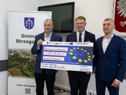Wielki zastrzyk gotówki dla regionu! Ponad 7,8 mln zł z UE na szpital w Płońsku i wodociągi w Strzegowie