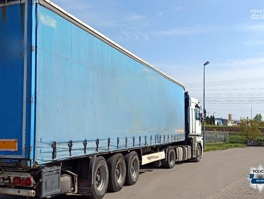 Więzienie grozi kierowcy tira zatrzymanego pod Mławą