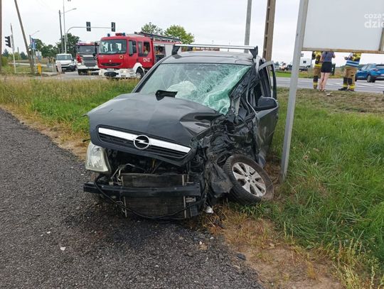 Wjechał wprost pod ciężarówkę. Miał prawie 2 promile alkoholu