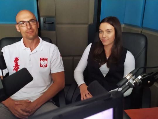Wojciech Gołębiewski i Weronika Krzywnicka - karate, medale i coś więcej...