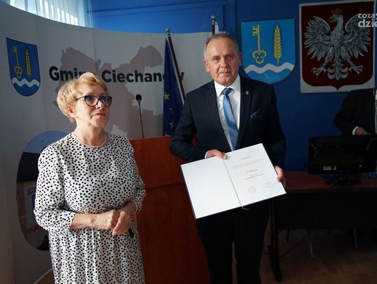 Wójt gminy Ciechanów złożył ślubowanie