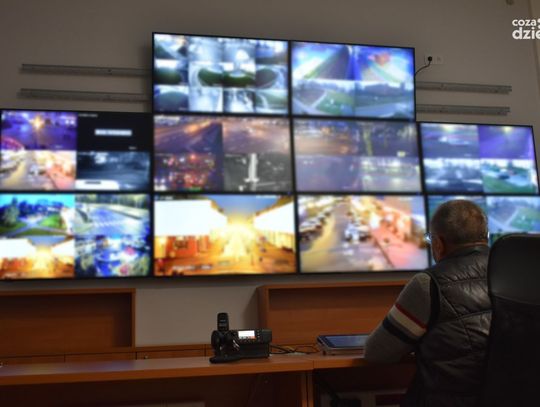 Wprawne oko operatora ciechanowskiego monitoringu
