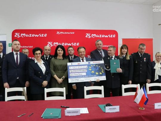 Wsparcie unijne dla mazowieckich OSP - powiat przasnyski