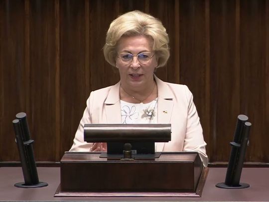 Wyborcza deklaracja poseł Cicholskiej. "Mam jeszcze tyle inwencji twórczej, powinnam wygrać"
