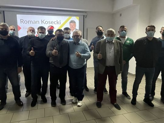 Wybory w MZPN. Kosecki walczył o głosy w Ciechanowie