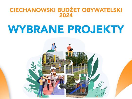 Wyniki głosowania w Ciechanowskim Budżecie Obywatelskim 2024