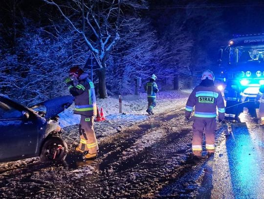 Wypadek w Babach. Droga przez ponad dwie godziny była zablokowana!