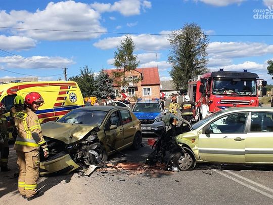 Wypadek w Rembielinie. Dziecko poszkodowane