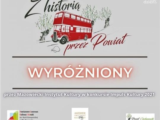 "Z historią przez Powiat" z wyróżnieniem