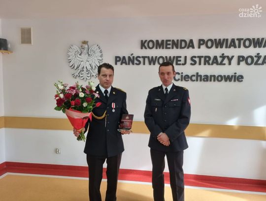 Z mundurem pożegnał się st. ogn. Andrzej Gostkowski