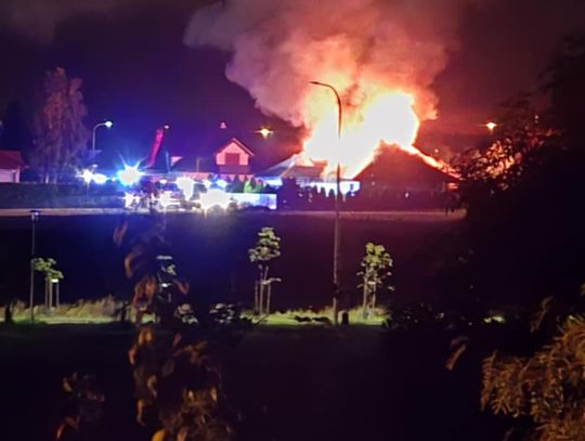 Z ostatniej chwili! Pożar domu jednorodzinnego w Ciechanowie!