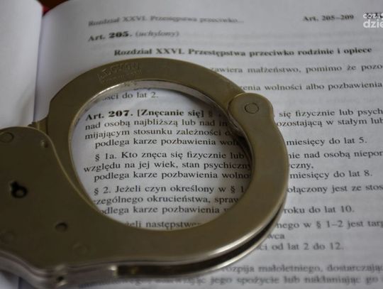 Za znęcanie się nad żoną Ciechanowianin może dostać 5 lat 
