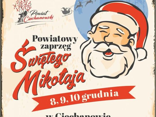 Zaprzęg Świętego Mikołaja w powiecie ciechanowskim szykuje się do podróży