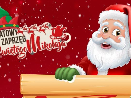 Zaprzęg Świętego Mikołaja wyrusza w podróż po Powiecie Ciechanowskim