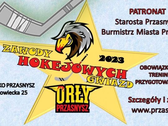 Zawody hokejowe dla dzieci w Przasnyszu 