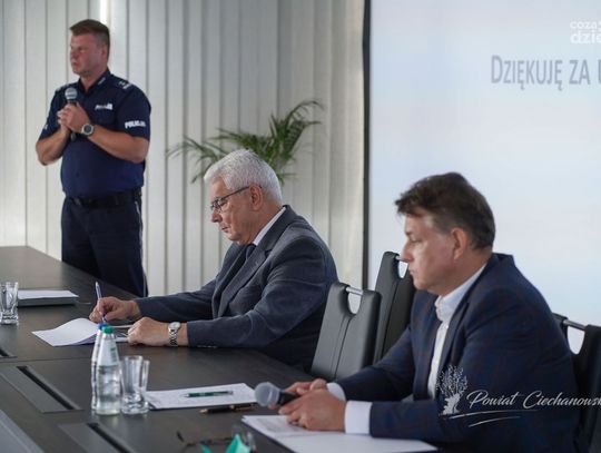 Zebrała się Powiatowa Rada Bezpieczeństwa Ruchu Drogowego