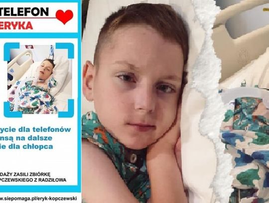 Zużyte telefony można oddać wolontariuszom. To pomoże w akcji na rzecz Eryka