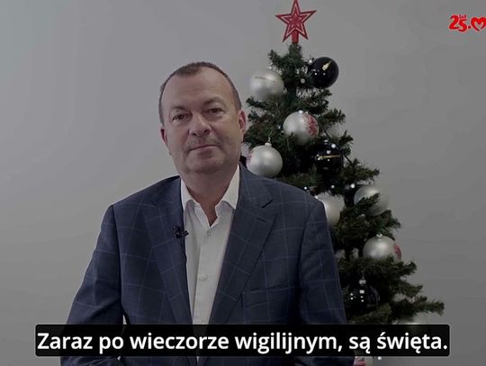 Życzenia świąteczne od wicemarszałka Wiesława Raboszuka